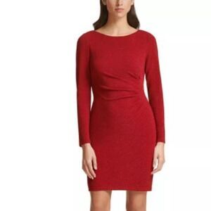 🔥Jessica Howard🔥 Red Sheath Dress